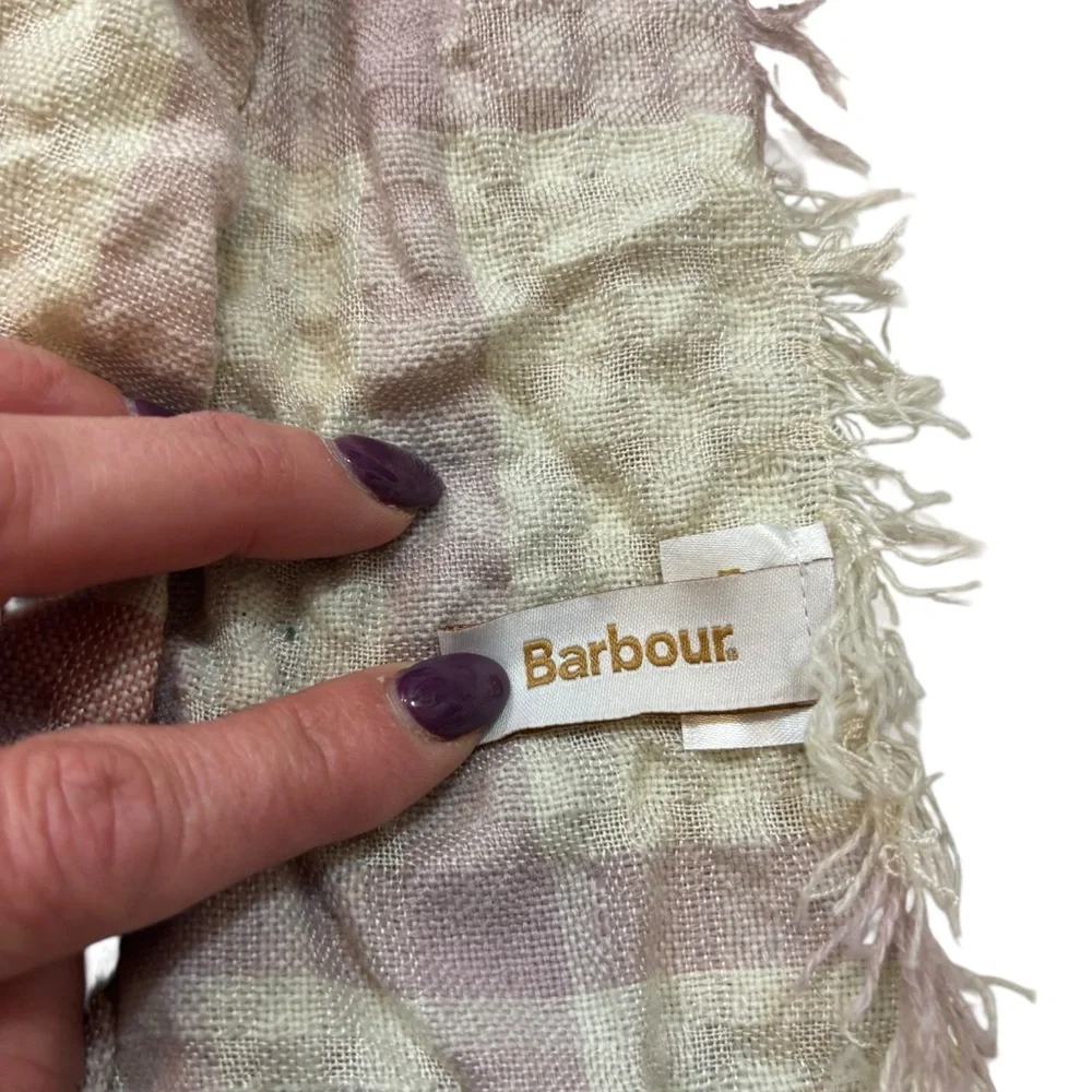 Ladies Barbour Brand‎ Alba Tartan Wrap Scarf